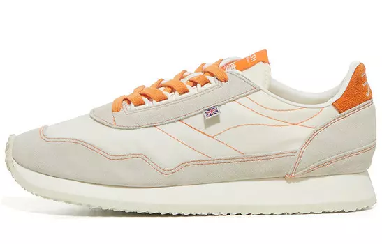 Кроссовки унисекс с низким верхом светло-оранжевые Norman Walsh