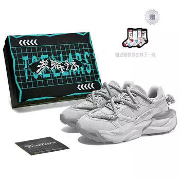 Кроссовки унисекс с низким верхом Tcellars, цвет Galaxy Gray