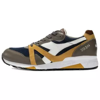 Кроссовки унисекс с низким верхом темно-серые Diadora