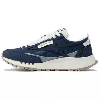 Кроссовки унисекс с низким верхом темно-синие/белые Reebok