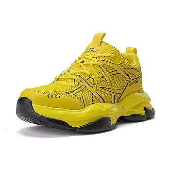 Кроссовки унисекс с низким верхом The Simpsons, желтый