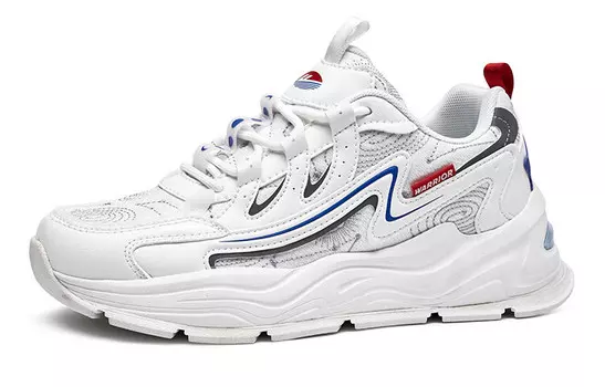 Кроссовки унисекс с низким верхом Warrior, хаки