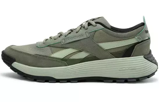 Кроссовки унисекс с низким верхом, зеленый/черный Reebok