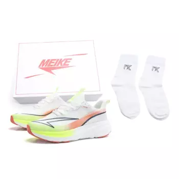 Кроссовки унисекс с низким верхом желто-оранжевый Meike