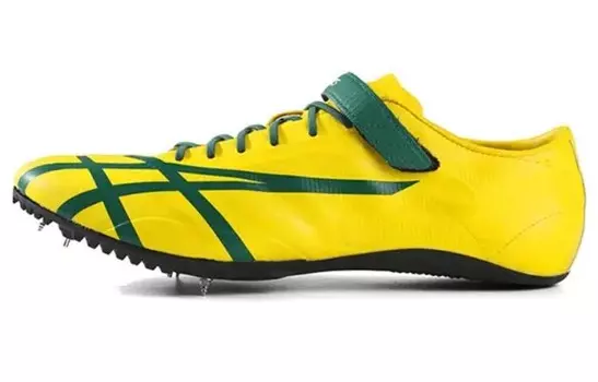 Кроссовки унисекс с низким верхом желтые Asics