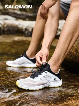 Кроссовки унисекс Salomon River Tracing Shoes Amphib Bold 2, синий
