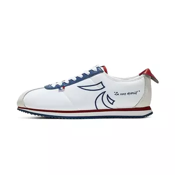 Кроссовки унисекс средней высоты белые/красные/синие Le Coq Sportif