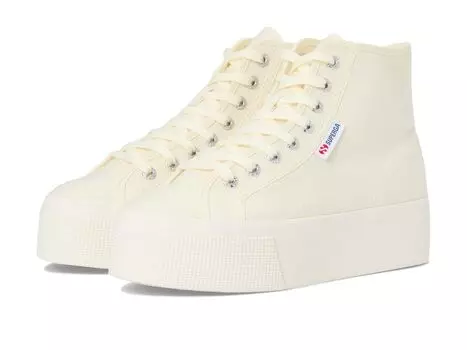 Кроссовки Unisex Superga 2708 Hi Top, цвет Beige Natural/Favorio
