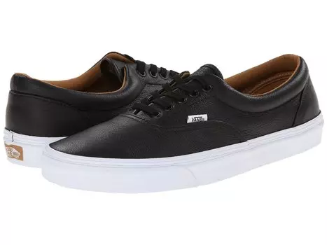 Кроссовки Unisex Vans Era, цвет (Premium Leather) Black