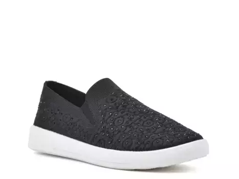 Кроссовки Unit Slip-On Sneaker White Mountain, черный