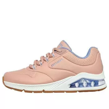 Кроссовки uno 2-2nd best low top athleisure casual sports shoe pink Skechers, розовый