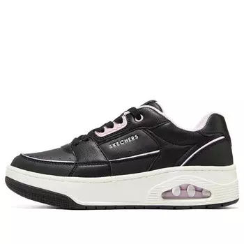 Кроссовки uno court - courted style shoes 'black pink white' Skechers, черный