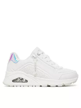 Кроссовки Uno Gen1-Zip And Stride 310554L/WHT Skechers, белый