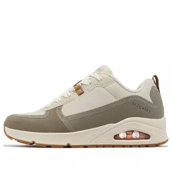 Кроссовки uno-layover 'white grey' Skechers, белый