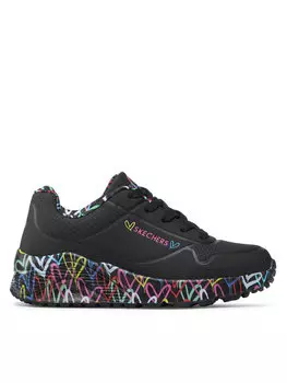 Кроссовки Uno Lite Lovely Luv Skechers, черный