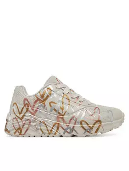 Кроссовки Uno Lite - Metallic 314067L/NTMT Skechers, белый
