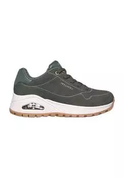 Кроссовки "uno rugged chillproof" шнуровка кожа Skechers, мультиколор