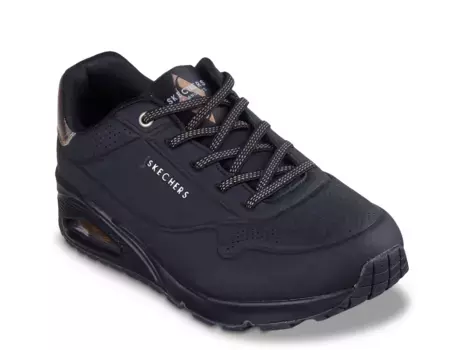 Кроссовки Uno Shimmer Away Sneaker Skechers, черный