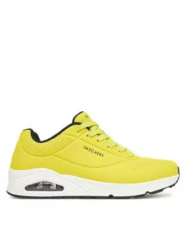 Кроссовки Uno - Stand On Air 52458/NYLM Skechers, желтый