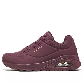 Кроссовки uno stand on air sneakers 'burgundy' Skechers, бургундия