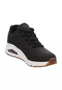 Кроссовки Uno - Stand on Air, вышивка логотипа, мужские SKECHERS, цвет Blk Black Durabuc