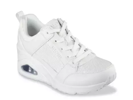 Кроссовки Uno Wedge Everything Nice Sneaker Skechers, белый
