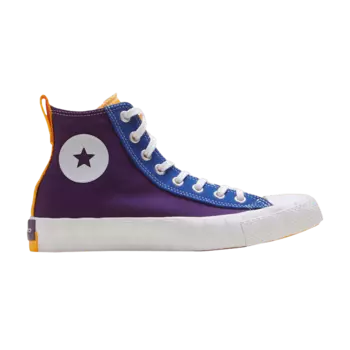 Кроссовки UNT1TL3D High GS 'Not a Chuck - Night Purple', фиолетовый