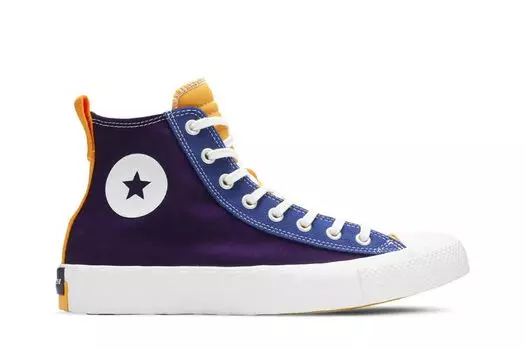 Кроссовки UNT1TL3D High 'Not a Chuck - Night Purple', фиолетовый