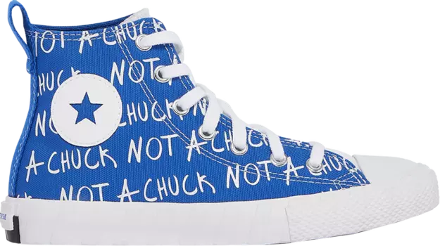 Кроссовки UNT1TL3D High PS 'Not A Chuck - Blue', синий