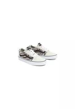 Кроссовки Уорд VANS, коричнево-белый
