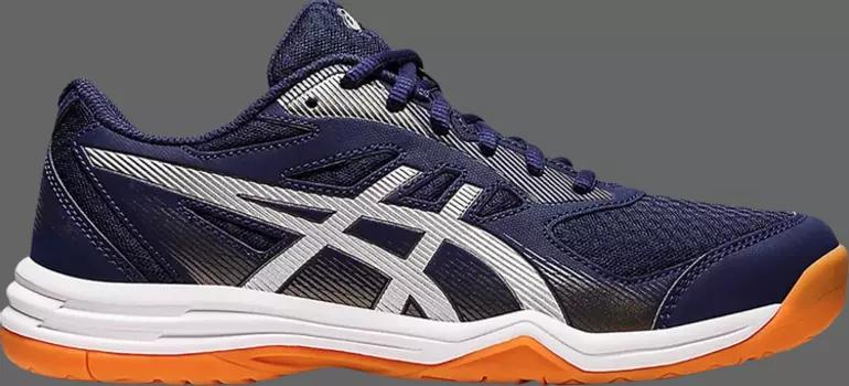 Кроссовки upcourt 5 'peacoat pure silver gum' Asics, синий