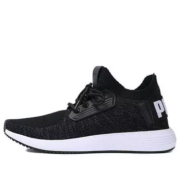 Кроссовки uprise knit 'black white' Puma, черный