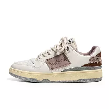 Кроссовки URBAN AUTHENTIC Skateboarding Shoes Men Low-top, цвет Off-white