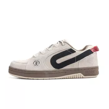 Кроссовки URBAN AUTHENTIC Skateboarding Shoes Men Low-top Gray/Black, серый/черный