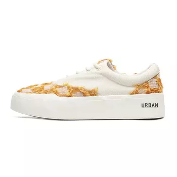 Кроссовки URBAN AUTHENTIC Skateboarding Shoes Unisex Low-top, белый