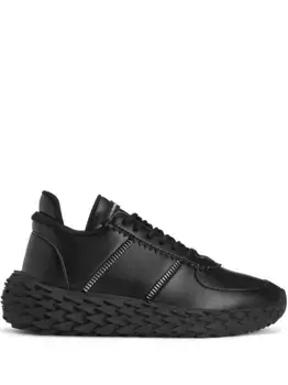 Кроссовки Urchin на фактурной подошве Giuseppe Zanotti, черный