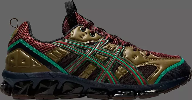 Кроссовки us3-s gel-quantum 360 7 kiso 'fir green demitasse' Asics, зеленый