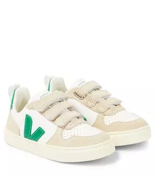 Кроссовки V-10 с замшевой отделкой Veja, мультиколор