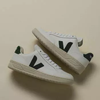 Кроссовки V-12 Leather W Veja, белый