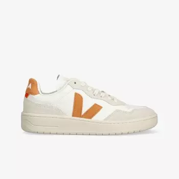 Кроссовки V-90 Leather 'Extra White Umber' (W) VEJA, белый
