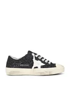 Кроссовки V-star Golden Goose, цвет Black & White