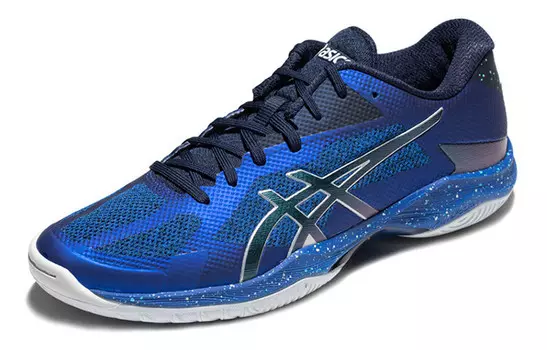 Кроссовки V-Swift FF унисекс с низким верхом синего цвета Asics