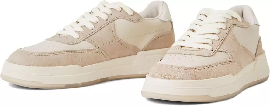 Кроссовки Vagabond Shoemakers Selena Suede/Leather Sneaker, цвет Off-White/Cream