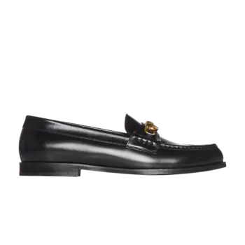 Кроссовки Valentino Chain V Logo Loafer, черный