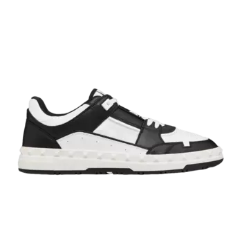 Кроссовки Valentino Freedots Low 'Black White' 2025, черный