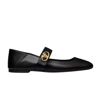 Кроссовки Valentino Garavani Wmns Vlogo Locker Mary Jane Ballerina 'Black', черный