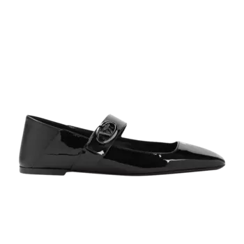 Кроссовки Valentino Garavani Wmns Vlogo Locker Mary Jane Flat 'Black', черный