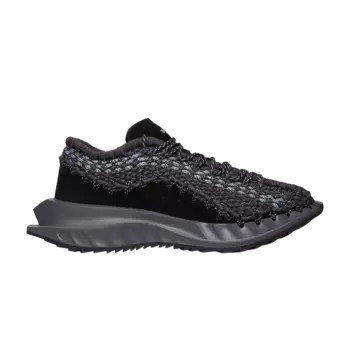 Кроссовки Valentino крючком, черный