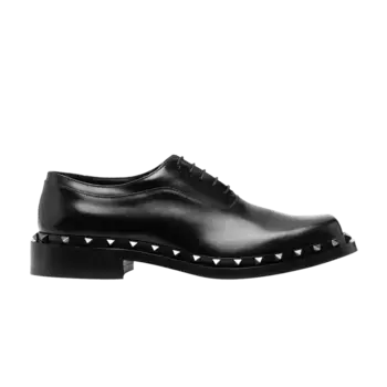 Кроссовки Valentino M-Way Rockstud Derby Black, черный