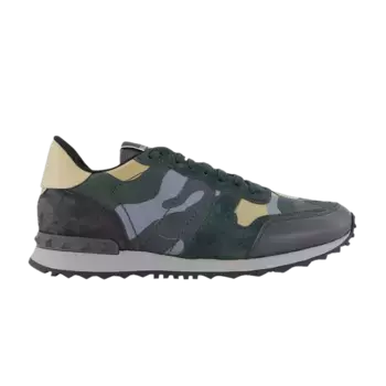Кроссовки Valentino Rockrunner Grey Camo, серый